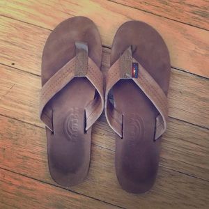 Rainbows sandals/flip flops